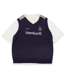 WEGO 【２点SET】アンサンブルゲームロゴニットベスト