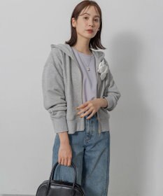 組曲 L ロゴ刺繍入り裏毛パーカー