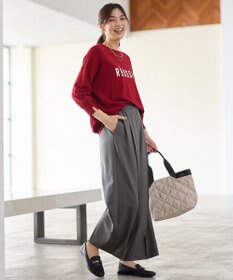 ANY 【6サイズ展開/ウエストゴム】イージーワイドパンツ