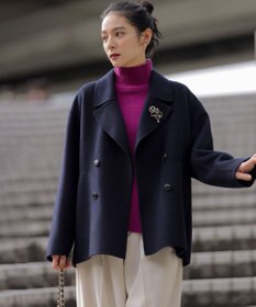 組曲 S ダブルブレストリバー コート