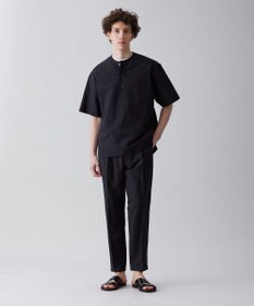 UNFILO MENS ライトリネン テーパードパンツ [23年春夏商品]