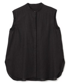 UNFILO リネンレーヨン ノースリーブブラウス