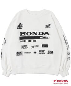 WEGO 別注Hondaプルオーバービッグスウェット