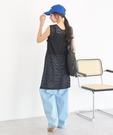 earth music&ecology 【2WAY】レースギャザーワンピース