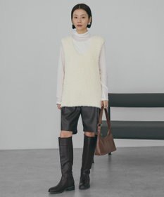 AMERICAN HOLIC シアーテレコタートルネックプルオーバー