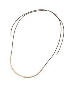 AMERICAN HOLIC ハーフパイプコードネックレス