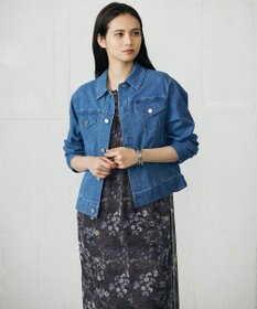自由区 S 【洗える】ウスカルデニムベーシック ジャケット