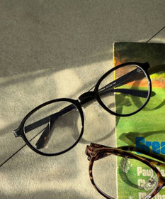 WEGO 【ユニセックス着用ITEM】ボストンフレームアイウェア