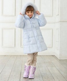 ANY KIDS 【洗濯機OK】中綿Aラインロングコート