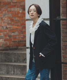 #Newans 【高山都さんコラボ】オーバーサイズテーラードジャケット