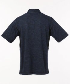 JOSEPH ABBOUD MOUNTAIN ランダムスラブリップル ポロシャツ