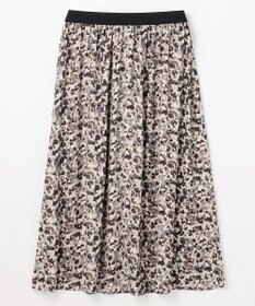 ANY 【ウエストゴム】モザイクプリントスカート