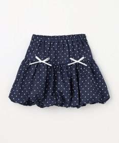 ANY KIDS 【洗濯機可能】バルーン ドットスカート