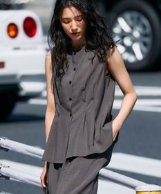 ANY SIS 【WEB・一部店舗限定】スイートクール ジレブラウス