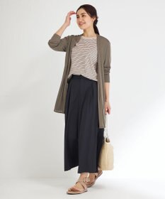 23区 L 【Lサイズ限定/洗える】ハイストレッチツイル パンツ