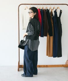 CRAFT STANDARD BOUTIQUE キナリノコラボ/洗える2wayモールニットベスト/24AW
