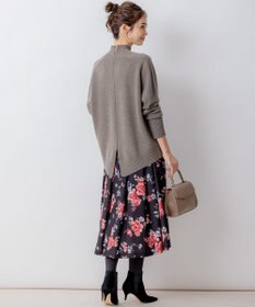 組曲 【8色展開・WEB限定】ウールカシミヤミックス ハイネック ニット