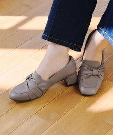 Tiaclasse 【安田美沙子さん着用】リボンローファー