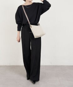 russet ナイロンジャガード2WAYミニショルダーバッグ(CE-1627)