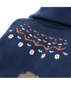 PET PARADISE ペットパラダイス ペティヒートDAN ハイネックTシャツ 《ノルディック柄》 中型犬