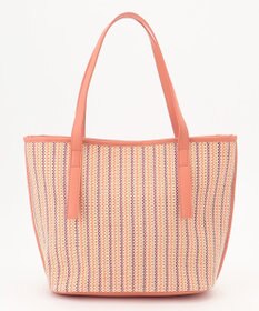 ANY SIS ストライプカラー かごバッグ