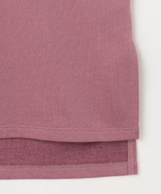 ANY SIS 【洗える】ミニ裏毛エンボスロゴ カットソー