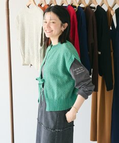 CRAFT STANDARD BOUTIQUE キナリノコラボ/洗える2wayモールニットベスト/24AW
