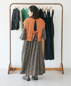CRAFT STANDARD BOUTIQUE キナリノコラボ/洗える2wayモールニットベスト/24AW