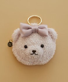 Maison de FLEUR リボンベアチャームポーチ