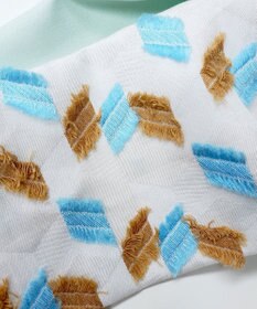 POLS ジャガード織 FRAME ヘアバンド