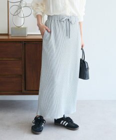 Green Parks 楽ちんＩラインリブスカート