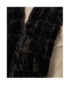 UNBILLION カシュネ cache nez / 畝入りフェイクファースヌード