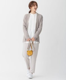 自由区 【洗える】ヘビーサテン イージーパンツ