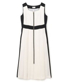 GRACE CONTINENTAL ラインバイカラードレス