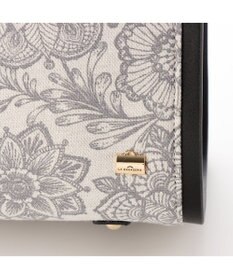 LA BAGAGERIE 【STOF】フラワープリントスクエアトート