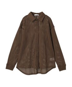 Green Parks カットレースシャツチュニック