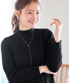 Tiaclasse 涙型ラリエットネックレス