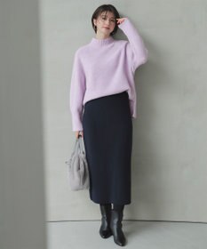 ANY SIS S CICA加工 ニット タイト スカート