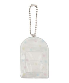 WEGO 【痛バ＆推し活グッズ】ラメクリアIDフォトケースキーホルダー