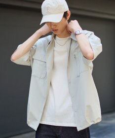 WEGO 【ユニセックス着用ITEM/MLサイズ展開/機能シャツ】リップストップシャツ（SS）