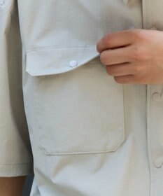 WEGO 【ユニセックス着用ITEM/MLサイズ展開/機能シャツ】リップストップシャツ（SS）