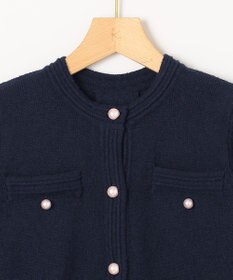 組曲 ミニブークレーツイードニットジャケット