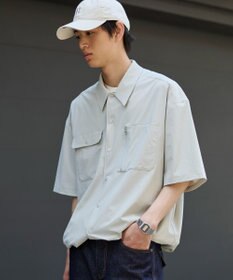 WEGO 【ユニセックス着用ITEM/MLサイズ展開/機能シャツ】リップストップシャツ（SS）