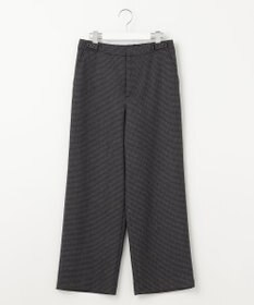 J.PRESS LADIES S T/W 杢 ライトツイード セミワイド パンツ