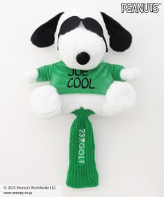 23区GOLF 【UNISEX】スヌーピーヘッドカバー グリーン系