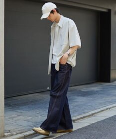 WEGO 【ユニセックス着用ITEM/MLサイズ展開/機能シャツ】リップストップシャツ（SS）