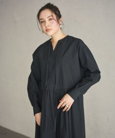 #Newans 【撥水加工/洗濯機可能】ドルマンスリーブドロストワンピース