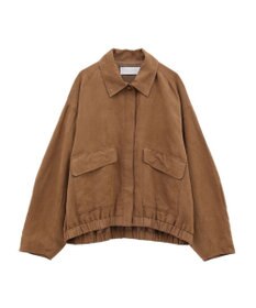 Green Parks ステンカラースウェード調ブルゾン