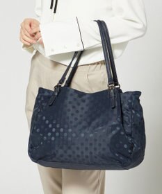 Y'SACCS 【Y’SACCS vous et】ドットジャカード マルチウェイトート Mサイズ