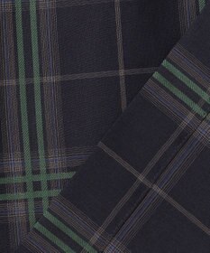 J.PRESS LADIES 【WEB限定カラーあり・洗える】SOFT SHEER チェック キーネック ブラウス